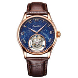 100% Real Tourbillon Men Watch Top Quality Real Tourbillon Clock Men Sapphire Hand Wind Mechanical Watch Relogio Masculino