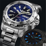 Yelang Men Automatic Watch Tritium T100 Light Switzerland ETA Movement 25Jewels Rotate Dial Date Day Diver Watch Waterproof300m
