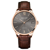 Super Slim Mechanical Watches Casual Wristwatch Business SWISS AGELOCER Brand Leather Watch Men's Fashion 2019 relojes hombre