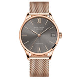 Super Slim Mechanical Watches Casual Wristwatch Business SWISS AGELOCER Brand Leather Watch Men's Fashion 2019 relojes hombre
