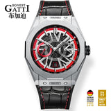 Men Mechanical Wristwatches Luxury Top Brand GATTI Waterproof Sports Mens Watch Automatic Watches relogio masculino automático