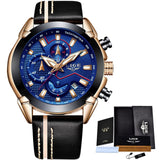 Clearance Sale LIGE Fashion Watch For Man Top Brand Quartz Mens Watches Militray Waterproof Date Clock Sport Chronograph+Box