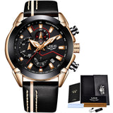 Clearance Sale LIGE Fashion Watch For Man Top Brand Quartz Mens Watches Militray Waterproof Date Clock Sport Chronograph+Box