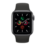 New Official Apple Watch Series 5 GPS + Cellular 40MM/44MM Aluminum Case with White/Black/Pink Sand Sport Band Remote Smartwatch
