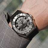 Reef Tiger/RT Top Brand Sport Watches Blue Dial All Black Automatic Mechanical Waterproof Dive Watches Relogio Masculino RGA6903