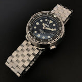 STEELDIVE Men's Watch Diving Watch 300m Auto Mechanical Watch Pilot Watch Bronz Watch Luminous Watch Black Luxury 1975S