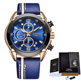 2020 8.28 Activity LIGE Fashion Men Watch Top Brand Luxury 30ATM Waterproof Sport Chronograph Quartz Watch Men Relogio Masculino