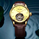 Guanqin Classic Tourbillon Watches Men Skeleton Mechanical Original Brand 2019 Luxury Sapphire Watches For Men Relogio Masculino