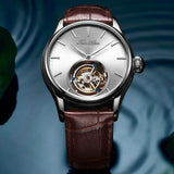 Guanqin Classic Tourbillon Watches Men Skeleton Mechanical Original Brand 2019 Luxury Sapphire Watches For Men Relogio Masculino
