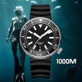 1000M Diving Watch Dive Automatic Men Waterproof Mechanical Watch Stainless Steel NH35 Military Luxury High Quality Genuine