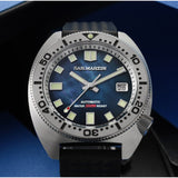 San Martin Tuna 6105 Diver Automatic Mechanical Watches Sapphire Crystal MOP dial 200m Water Resistant Rubber strap Wrist watch