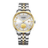 2020 New CADISEN Top Brand Luxury 24-karat Gold Watch Automatic Men's Mechanical watches relogio masculino