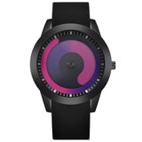 Creative Watches Men Fashion Women's Quartz Watch Silicone Strap Ladies Wristwatch Unique Dial Sports Watches Unisex Clock Gifts