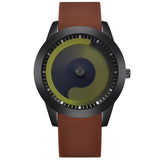 Creative Watches Men Fashion Women's Quartz Watch Silicone Strap Ladies Wristwatch Unique Dial Sports Watches Unisex Clock Gifts