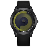 Creative Watches Men Fashion Women's Quartz Watch Silicone Strap Ladies Wristwatch Unique Dial Sports Watches Unisex Clock Gifts